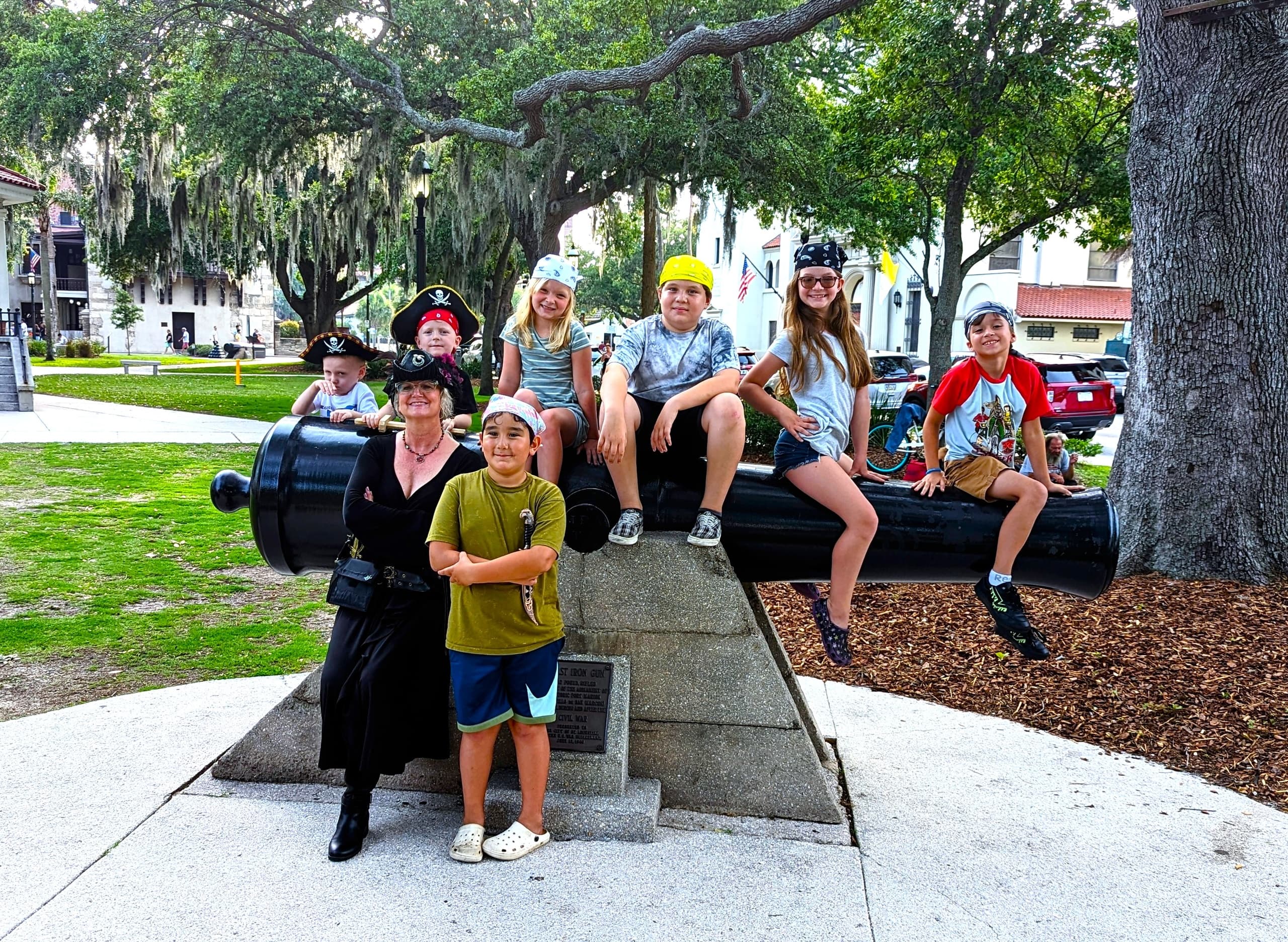 Kid's Pirate Adventure with Freeedom Photography in St. Augustine