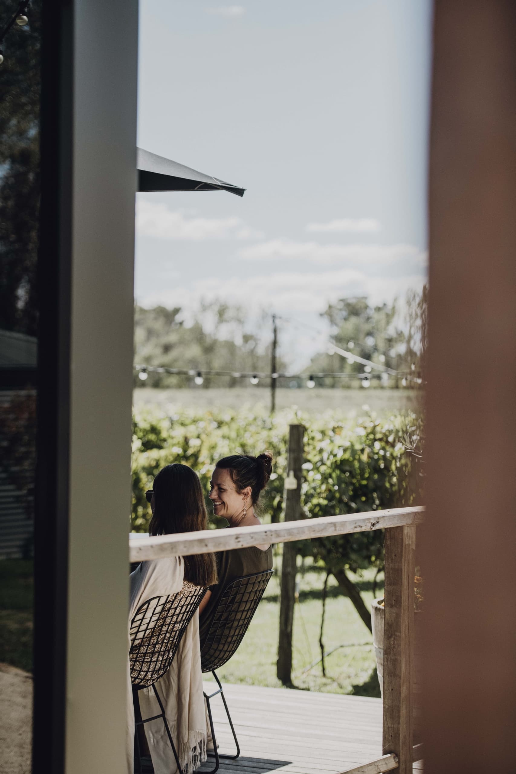 Outdoor Dining at Heifer Station Wines in Wine Country
