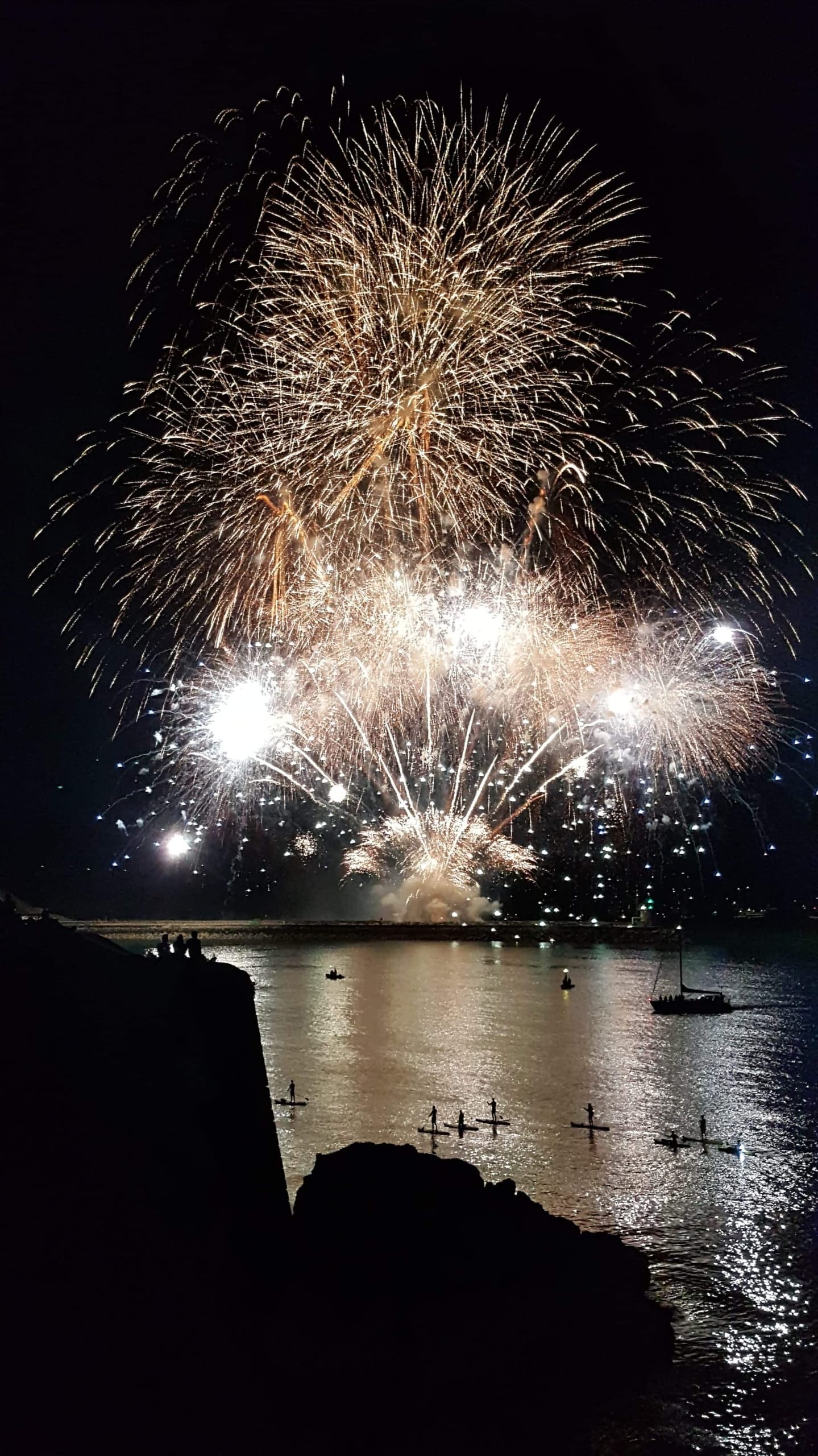 Water Activities: Night Paddle at South West SUP for Fireworks Spectacle