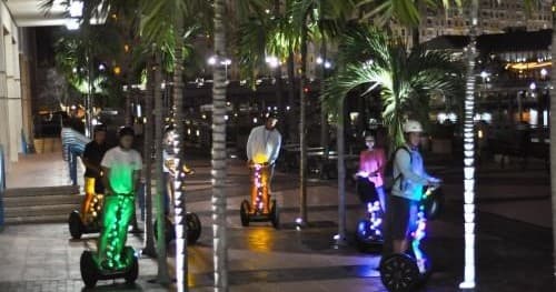 Night Glider Tour with Tampa Bay Segway Tours in Tampa