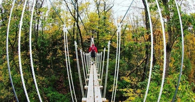 Thrilling Challenge Course & Zipline in Lexington, KY