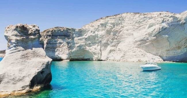 Northern Milos Half Day Cruise with Graces Cruises
