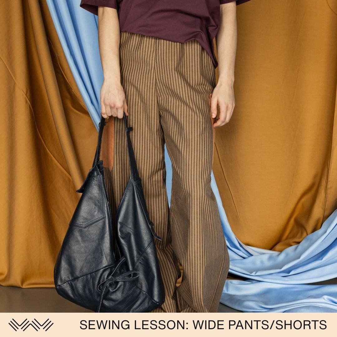 Make Wide Pants in Amsterdam: 3-Hour Sewing Lesson at De Steek