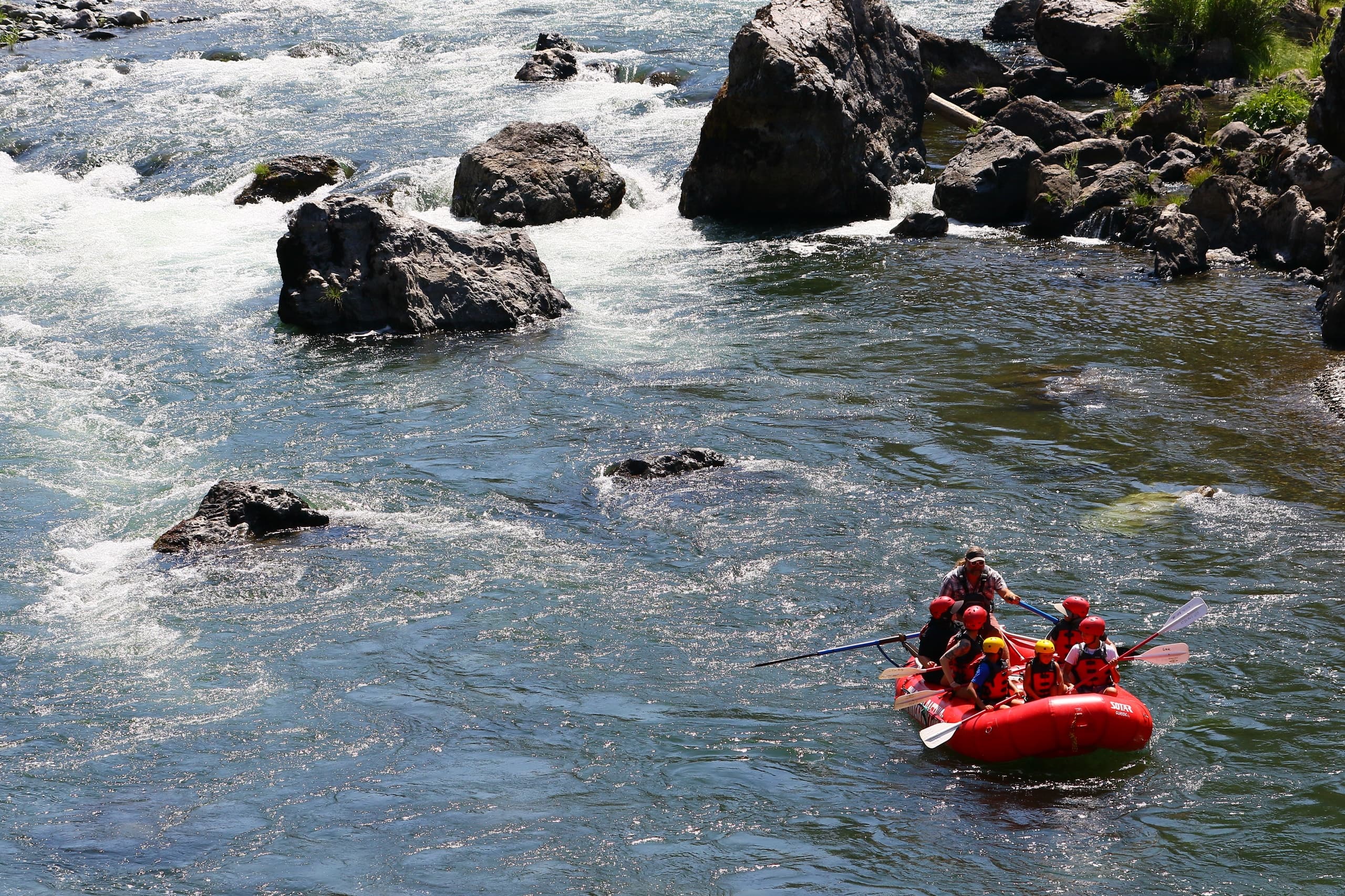 Whitewater Rafting with Six Rivers Rafting Inc. on Upper Trinity