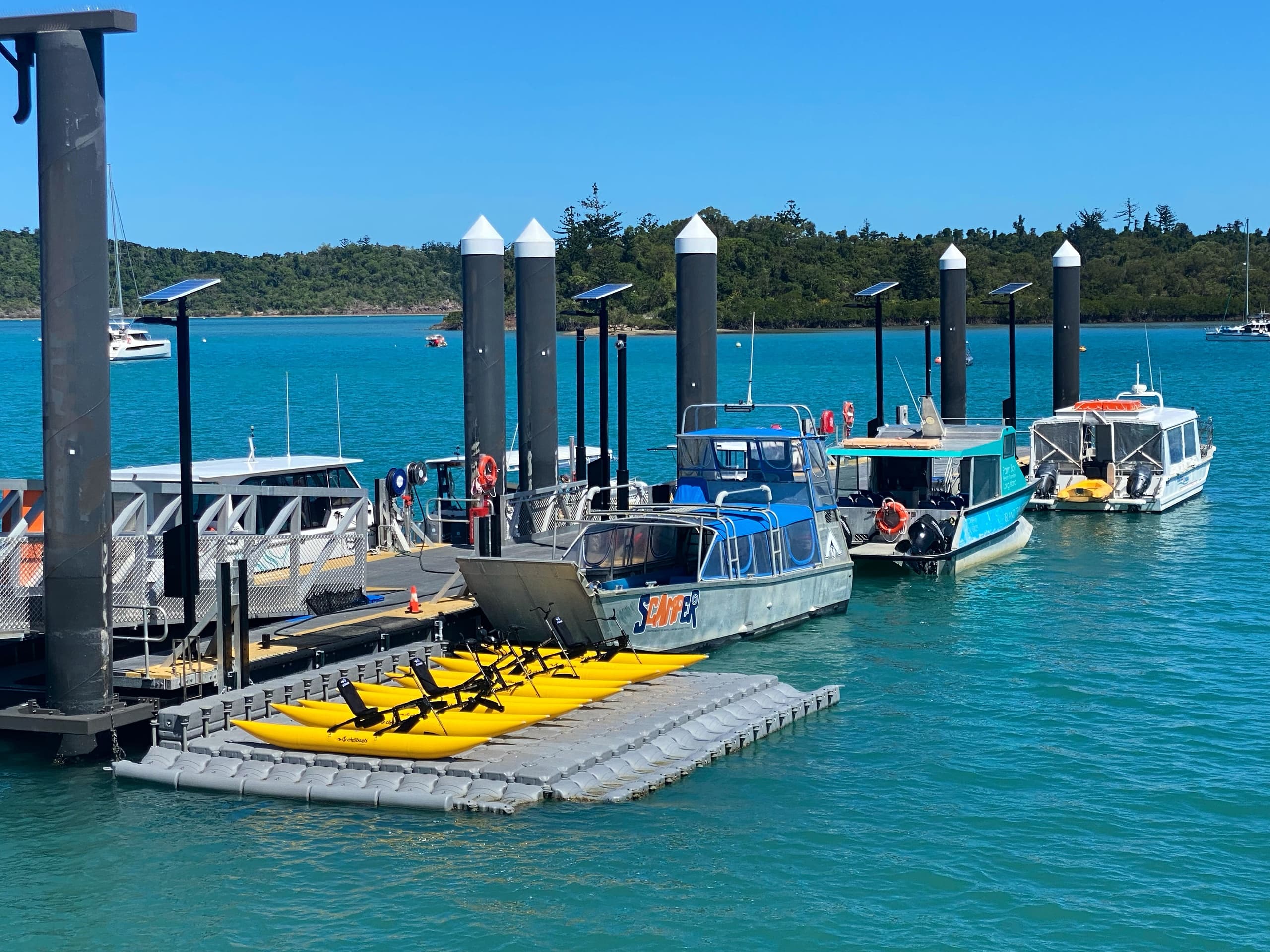 Water Activities with Water Bikes at Shute Harbour