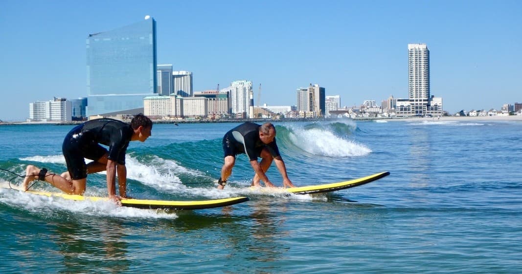 Private Surf Lesson in Brigantine: One-on-One Coaching on the Jersey Shore