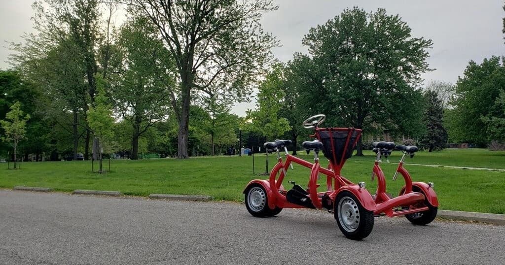 Explore Columbus on a Six-Seater Pedal Wagon Adventure