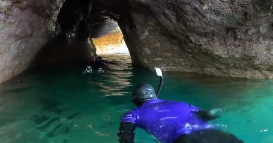 Cave Snorkel Tour with Freedive Northern Ireland on the Causeway Coast
