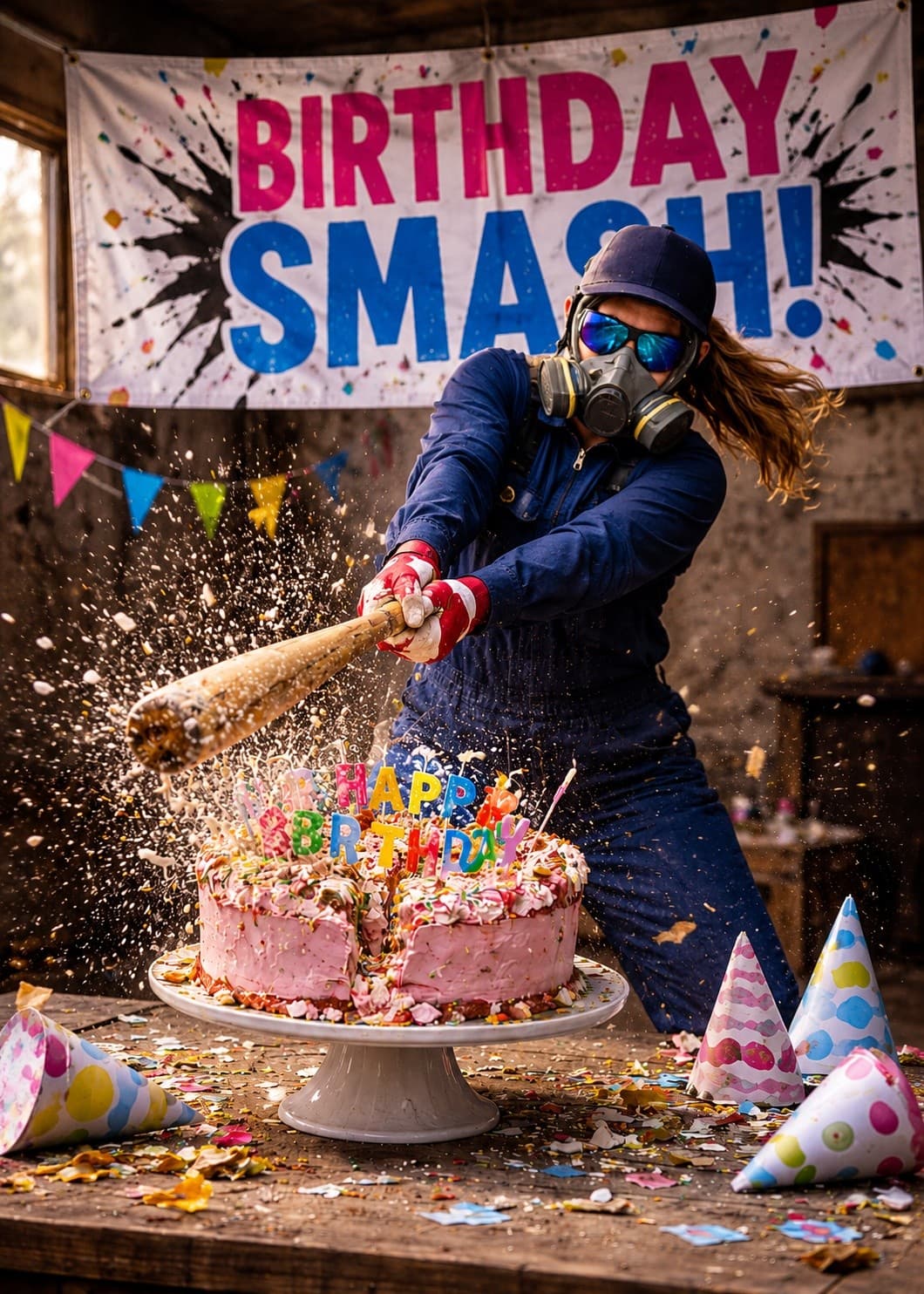Birthday Smash Session Per Person: Rage Cage Action in North Booval