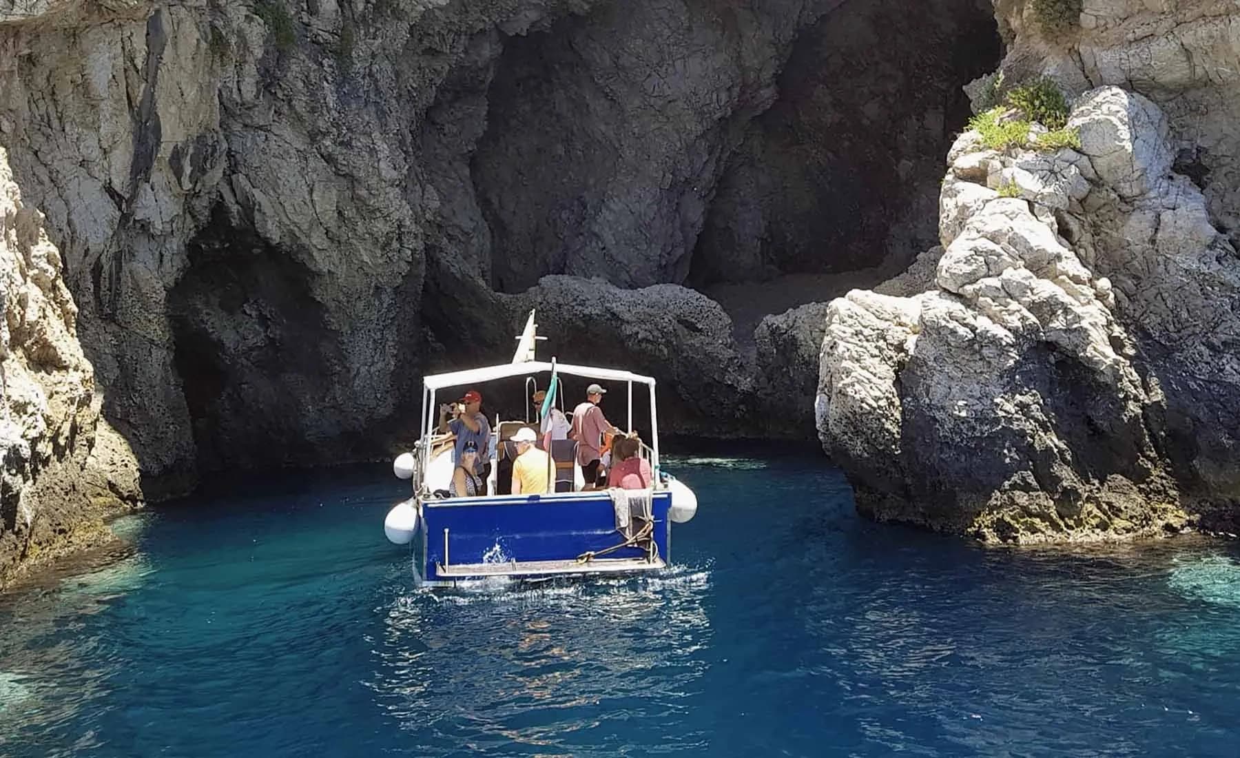 Taormina Blue Grotto Boat Tour by Discover Messina