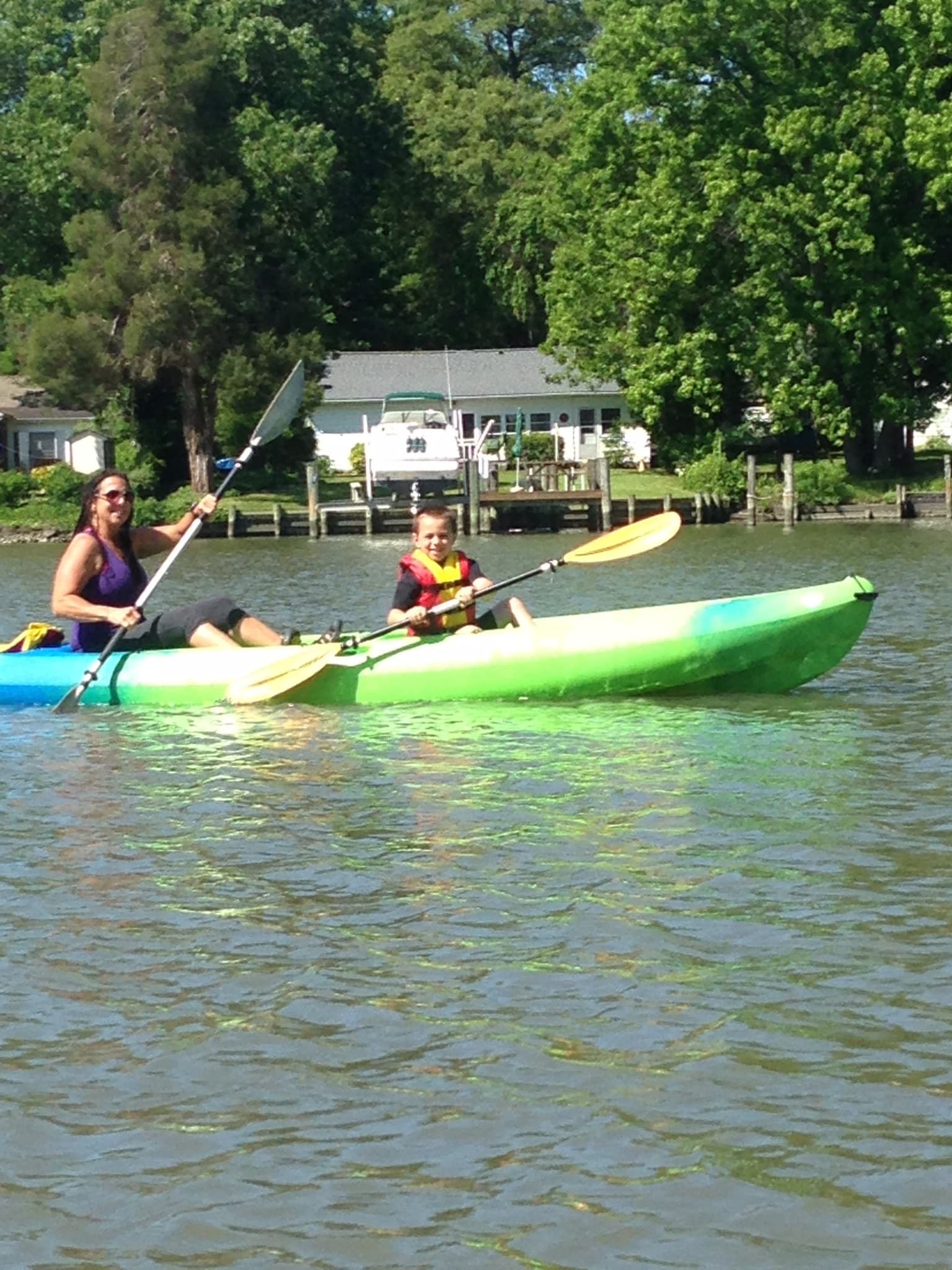 Double Kayak Rental Adventure in Deale, Maryland