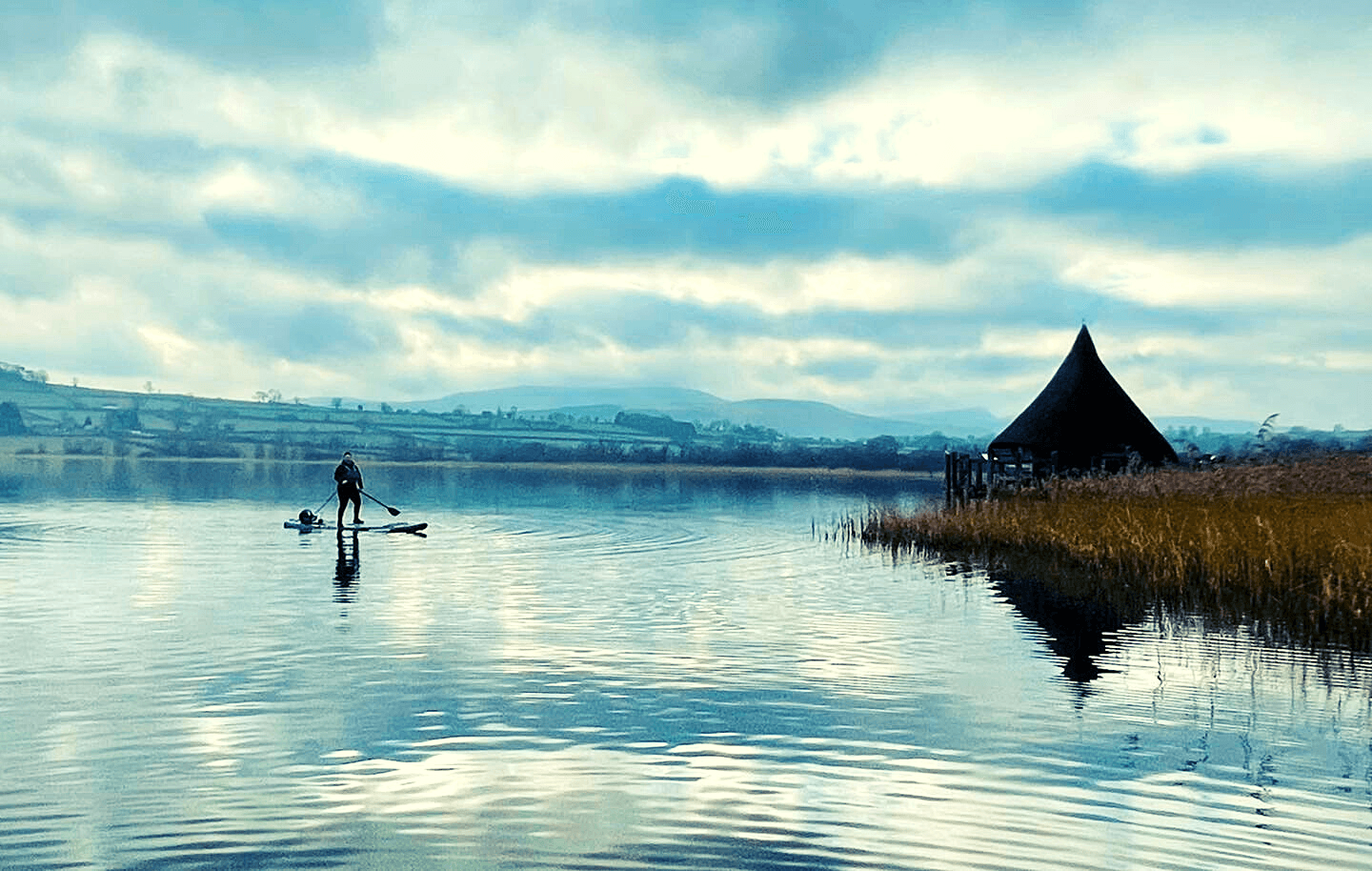 Paddleboard Hire at Lakeside Caravan & Camping Park, Brecon
