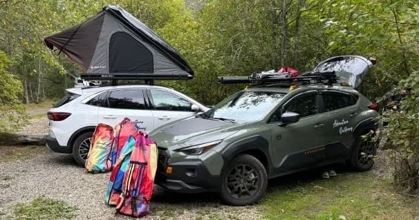 Outdoor Camping with Adventure Outdoors in the Wilderness