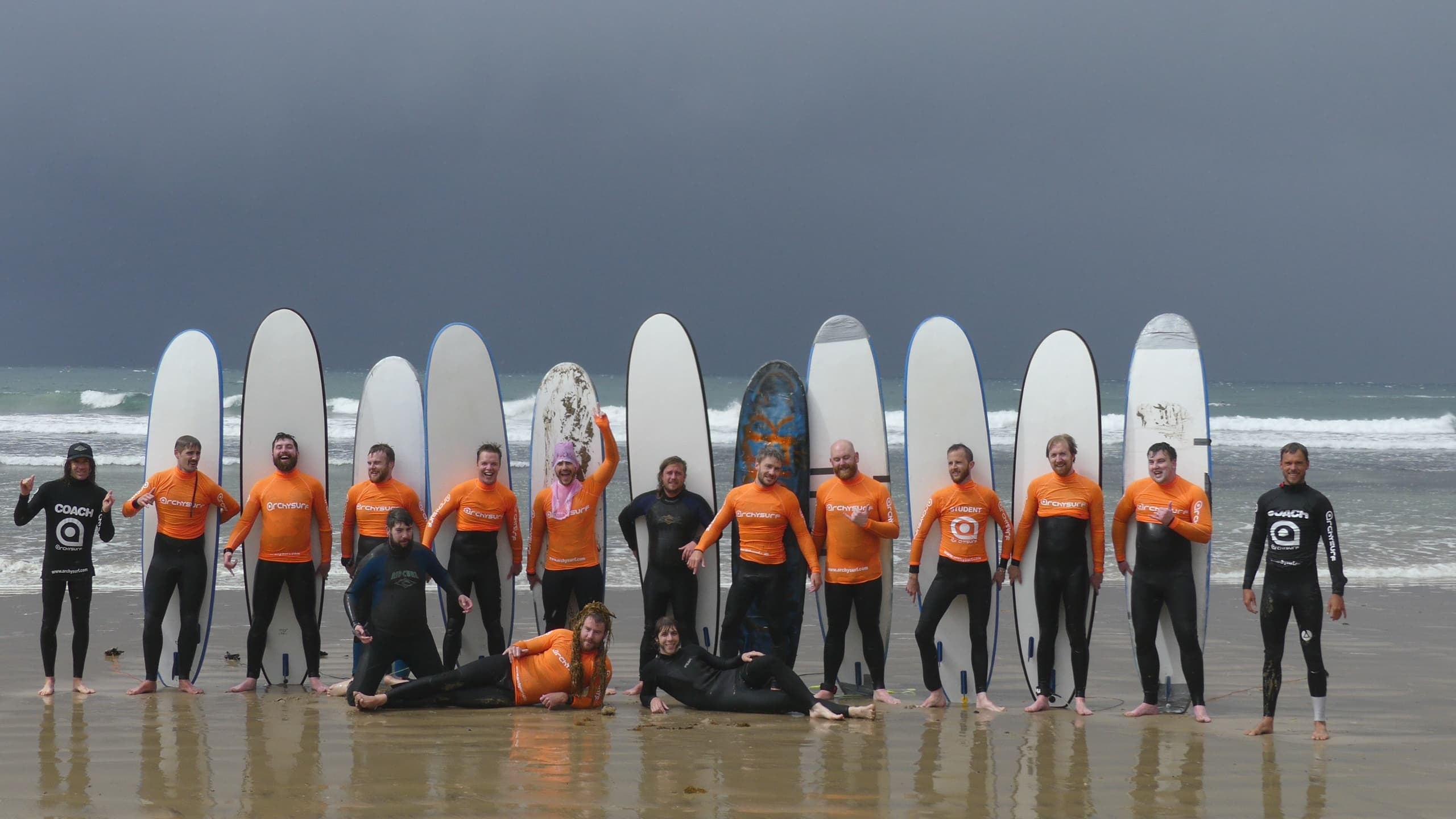 Water Activities: Archy Surf Beginner Lessons in [Location]