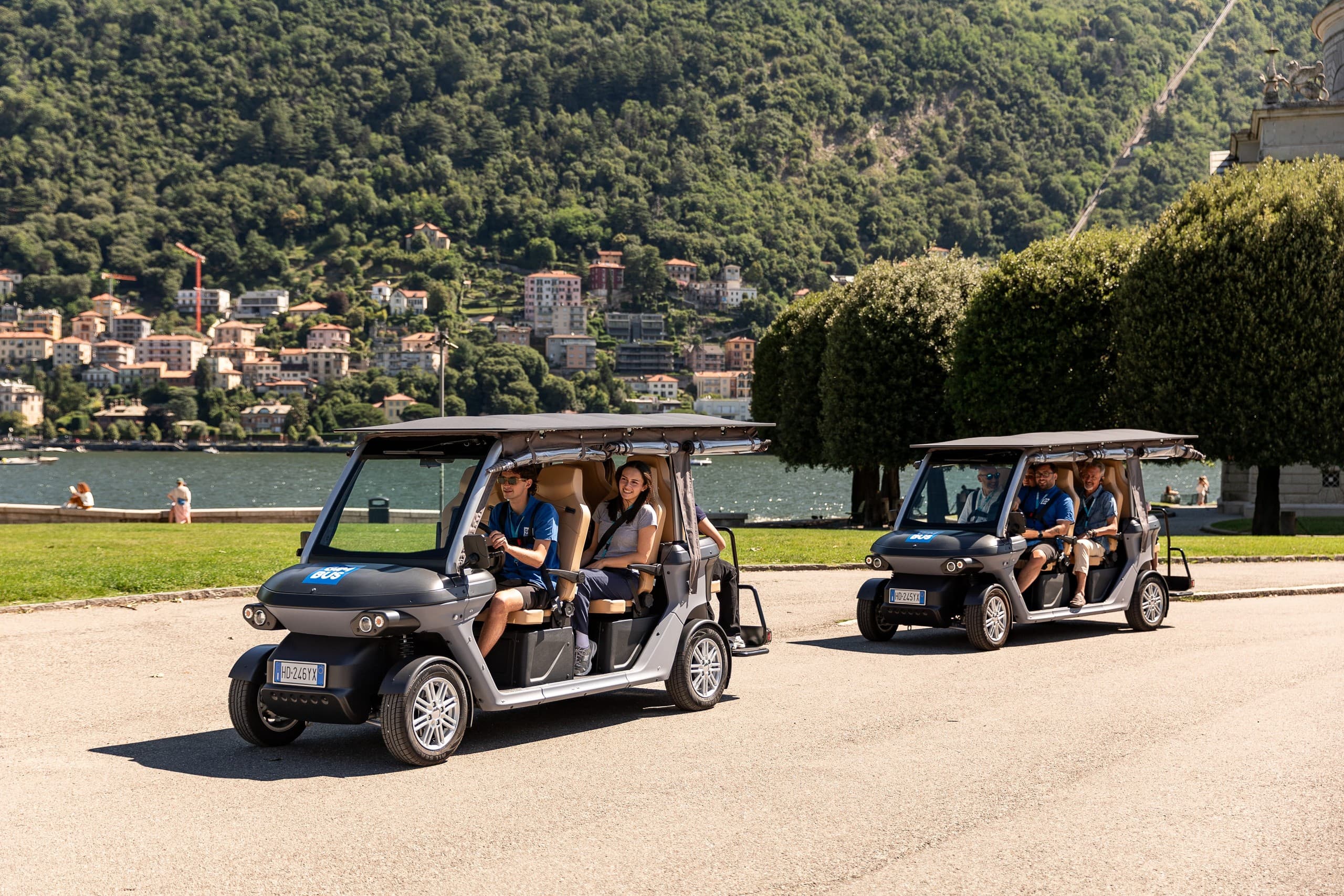 VIP Electric Sunset Tour of Como: Golf Car Evening Drive Along Lake Como photo 2