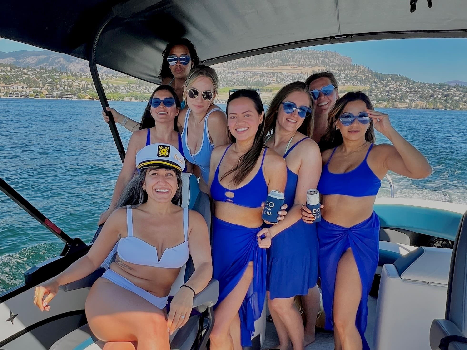 Last Sail Before the Veil: Kelowna Bachelorette Pontoon Party on Okanagan Lake photo 4