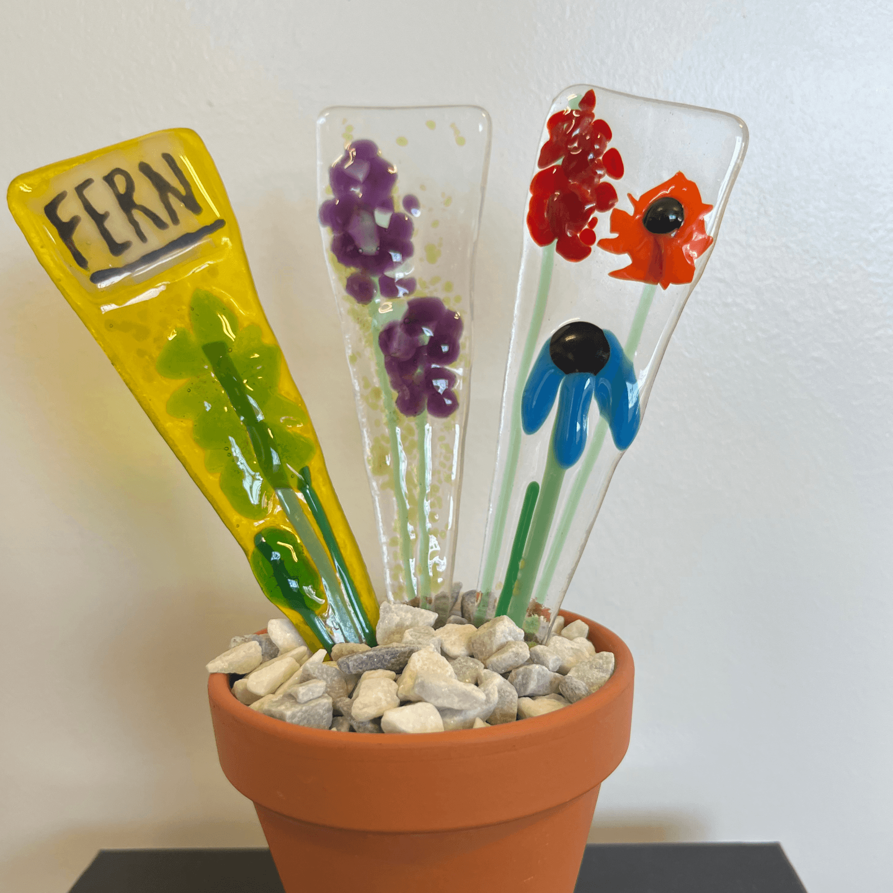Create Unique Fused Glass Plant Stakes in Lakewood, CO