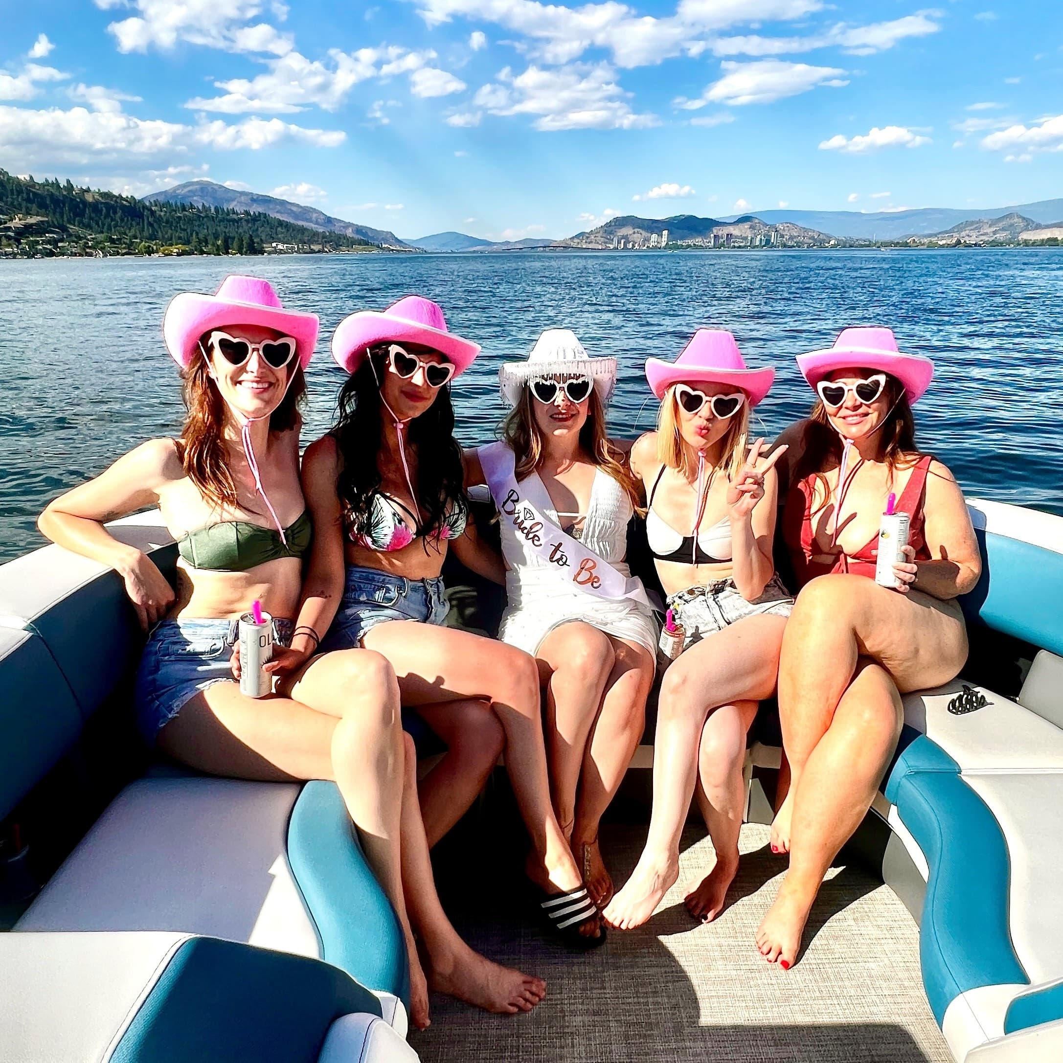 Last Sail Before the Veil: Kelowna Bachelorette Pontoon Party on Okanagan Lake photo 2
