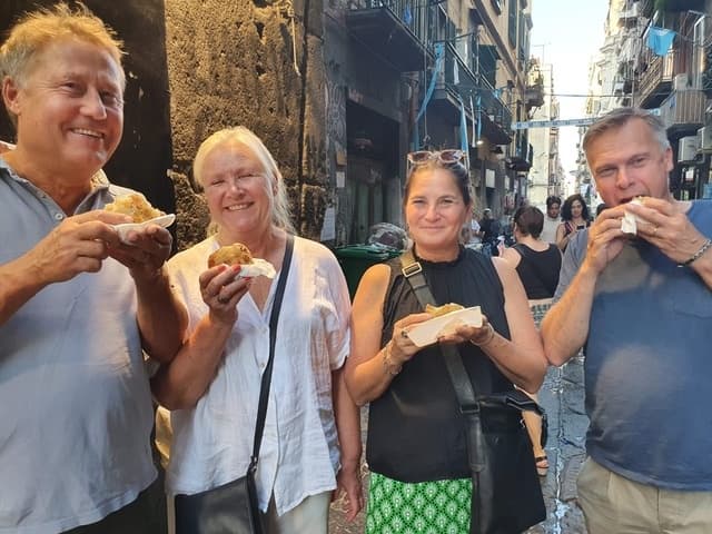 Food & Culture: Naples Night Street Food Tour by Streaty Tours
