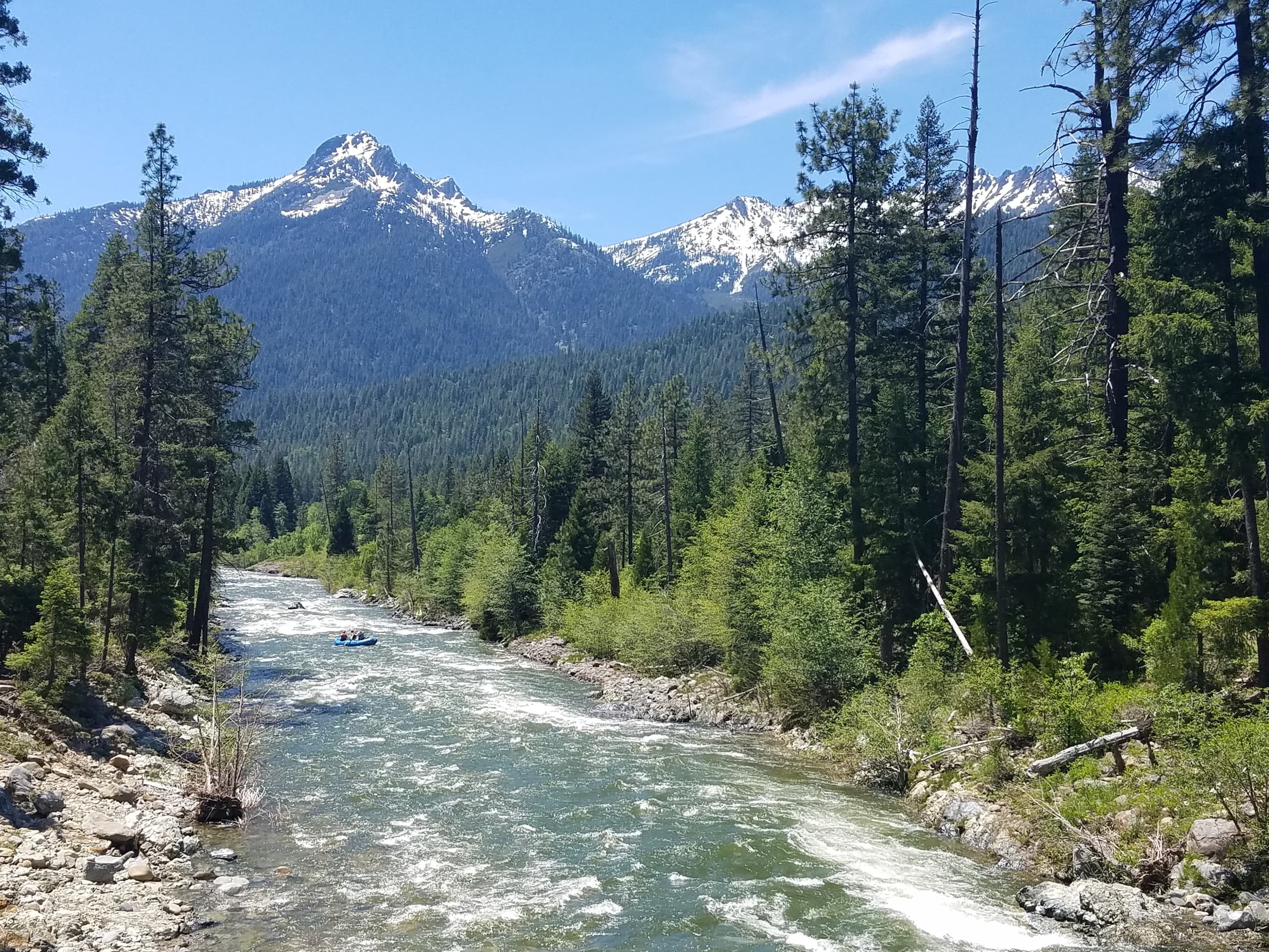 Upper Trinity River Rafting Adventure in California