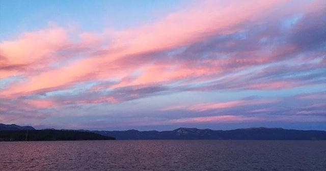 Evening Cruise | Sailing in Tahoe City Marina, California
