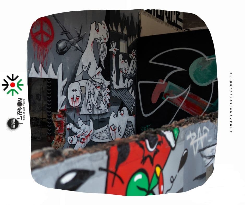 Inside Lisbon's Red Zone Gallery: Guided Visit Through Ruins and Protest Art photo 3