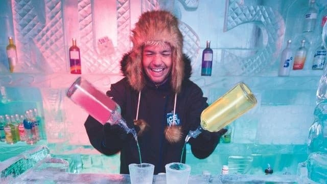 Minus 5° ICE BAR: Queenstown's Carved Ice Experience on Steamer Wharf