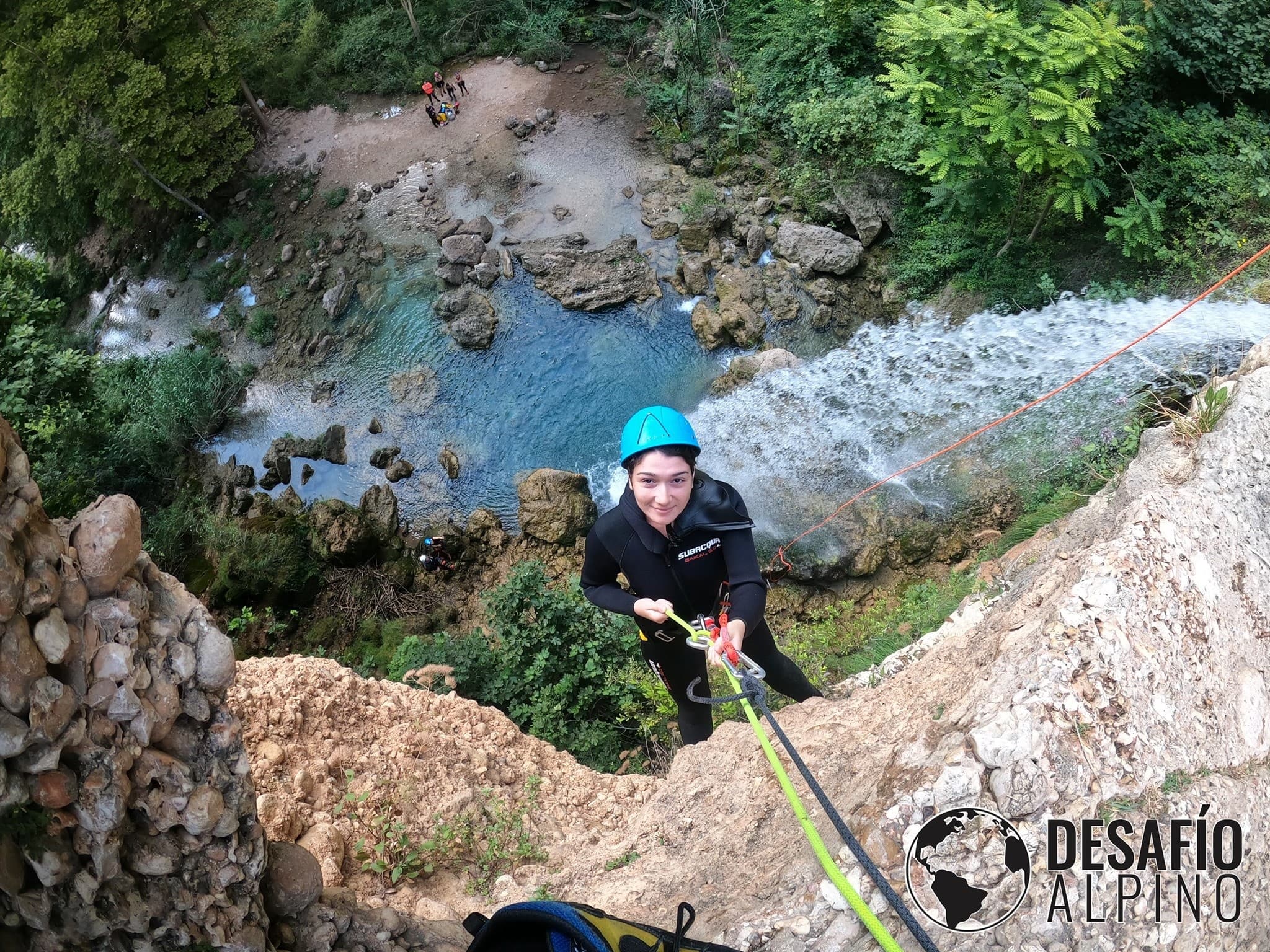 Bolulla Canyon Rappel and Thermal Pools at Estret de les Penyes
