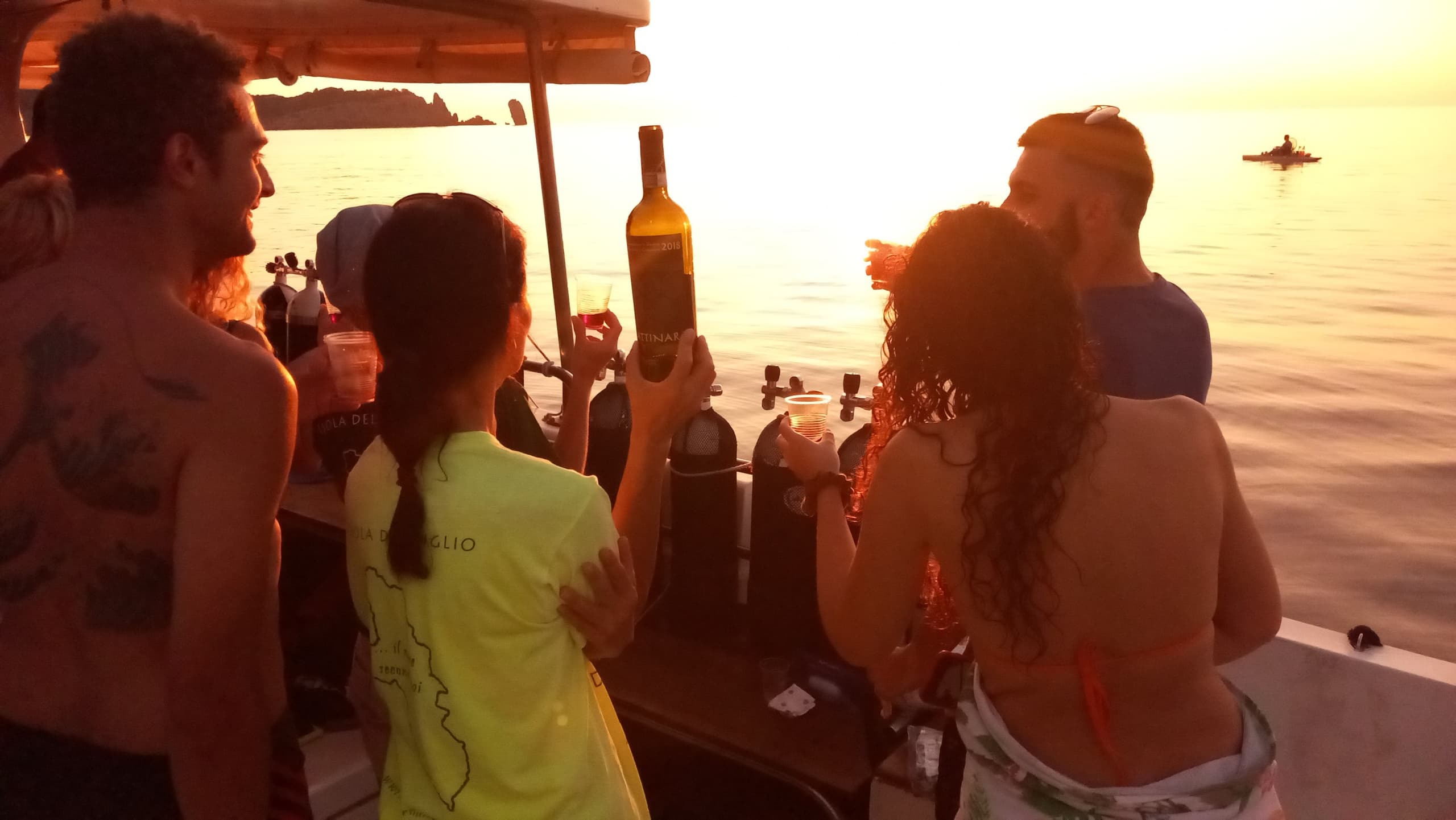 Sunset Aperitivo Cruise with Minicrociere Toscana at Giglio Porto