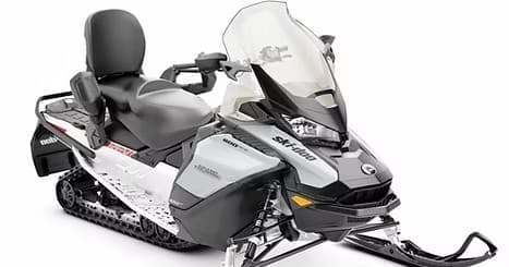 Winter Sports Adventure with Skidoo in the Snowy Trails