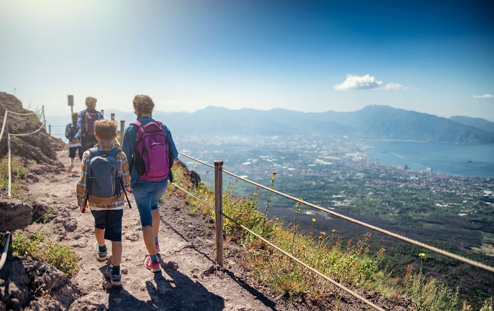Stand at Vesuvius' Crater: Semi-Private Hike from Sorrento with Gulf Views photo 2