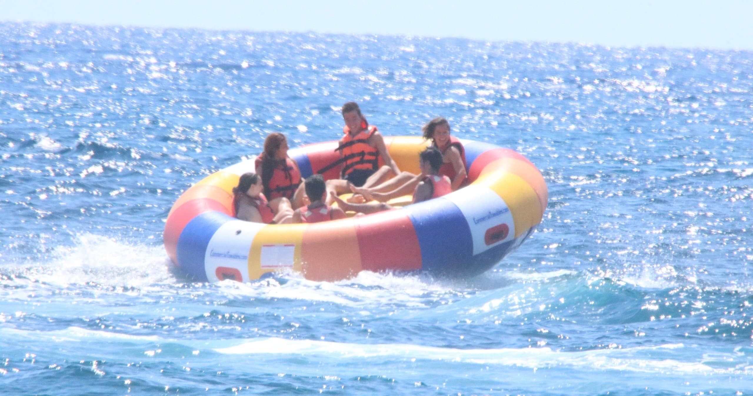 Water Activities & Donut Ride at Playa Levante in Salou