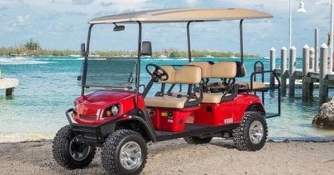 Golf Cart Rentals in Panama City Beach by Beachside Motorsports