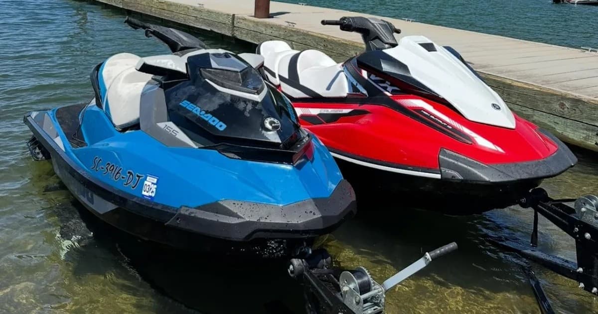 Jet Ski Thrills on Lake Keowee with Captain Cams Watersports