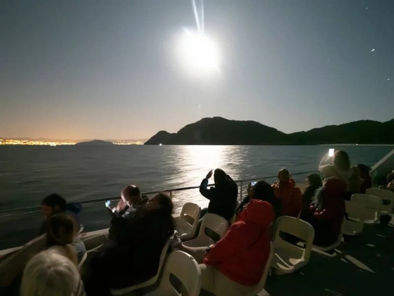 Perseids on the Ría de Pontevedra: Night Sail from Portonovo photo 1