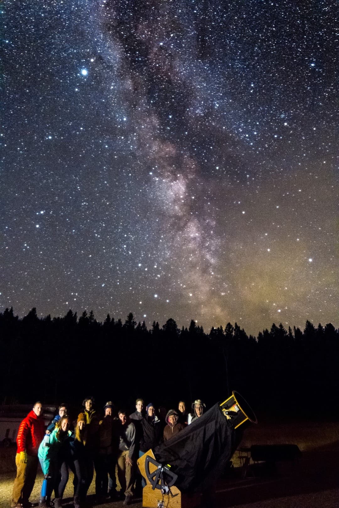 Night Sky & Stargazing at Wyoming Stargazing in Grand Teton