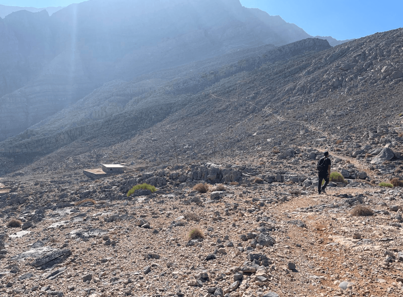 Conquer Wadi Ghalilah Dam: 16.5 km Hajar Mountain Descent in Fujairah
