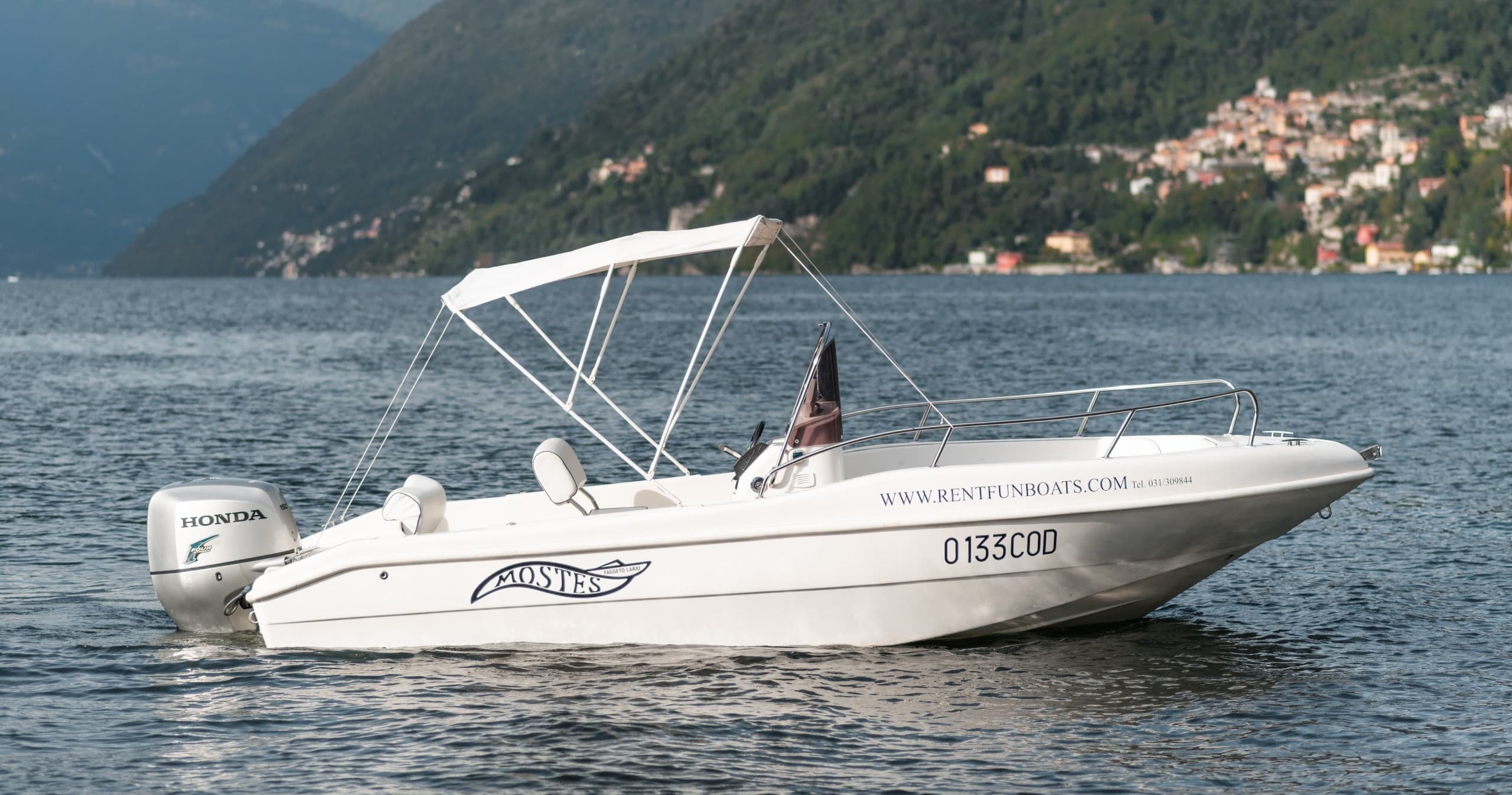 Lake Como Boat Hire with Mostes Classic Boats