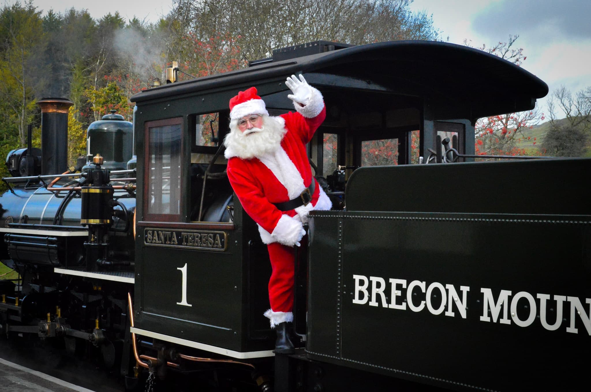 Santa Specials 2025 at Brecon Mountain Railway, Wales