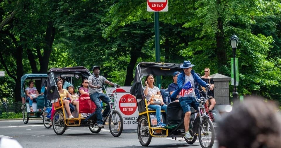Central Park Pedicab Tour with Liberty Carriage Tours
