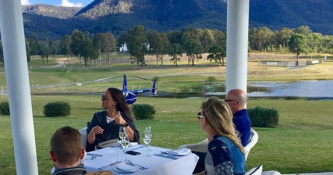 Helicopter Tours & Wine Tasting at Aero Logistics Hunter Valley