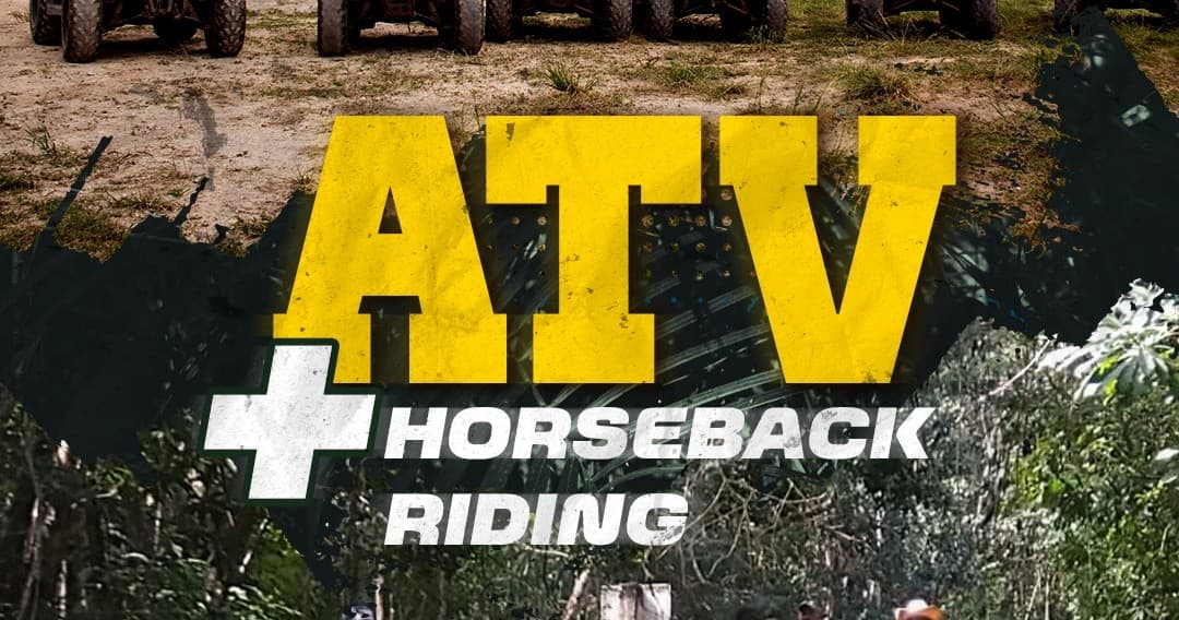 ATV & Horseback Trails with ATV Tours El Viejo y Yo in Cozumel