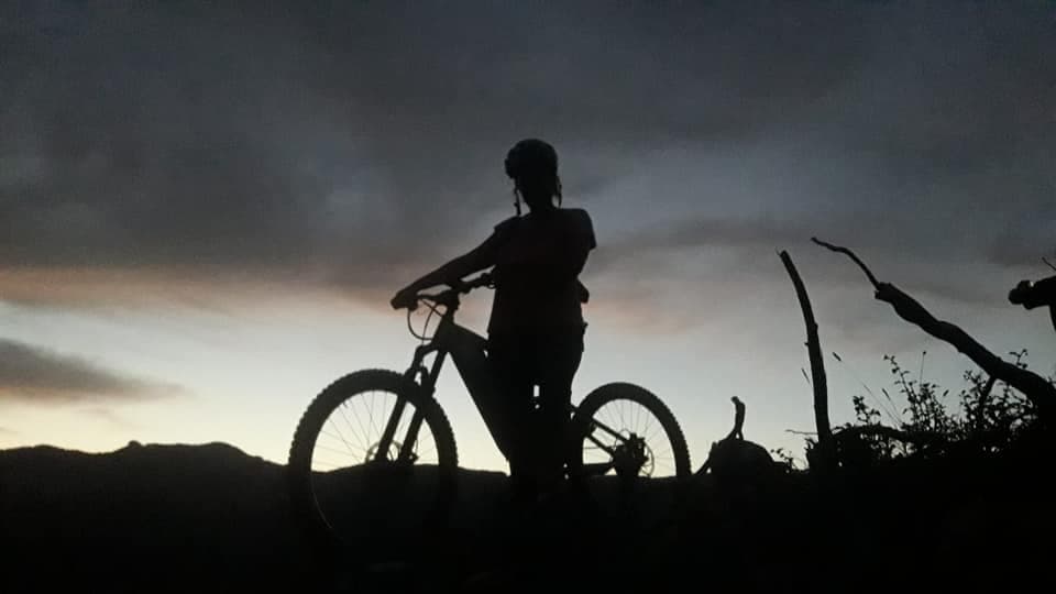 Night Mountain Bike Tour in Genoa with Nervi