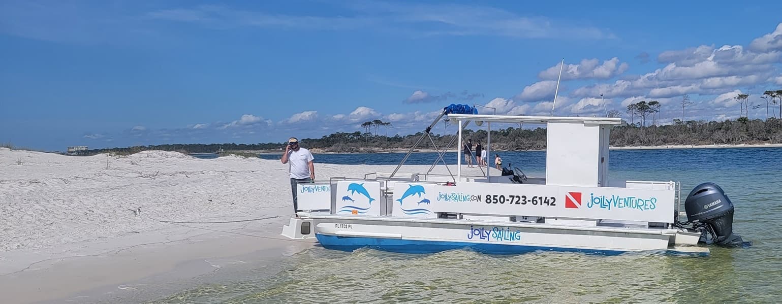 Dolphin Cruise & Beach Adventure on Pensacola Bay