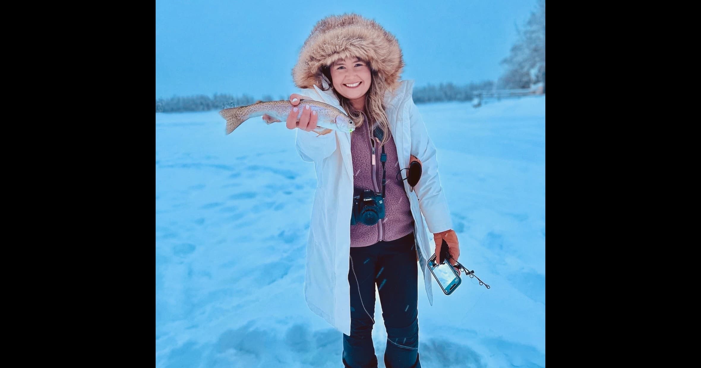 Three Hour Ice Fishing Adventure in Fairbanks, Alaska