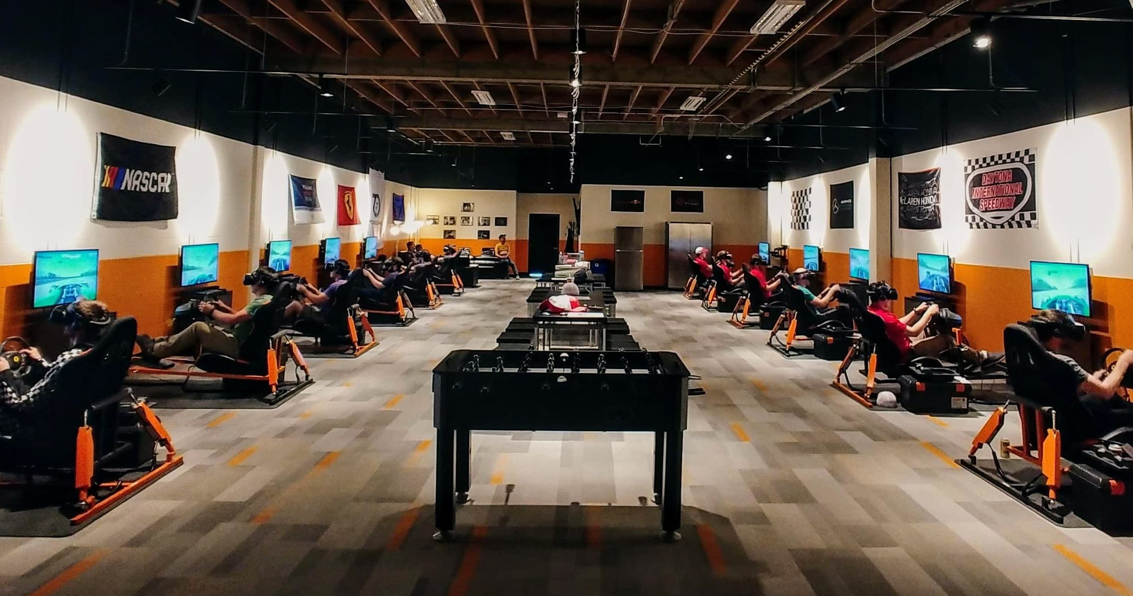 Indoor Racing Experience at TracksVR - F1 & Oval Simulations