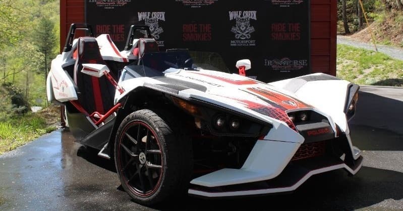 Polaris Slingshot Rentals at Wolf Creek - Robbinsville NC