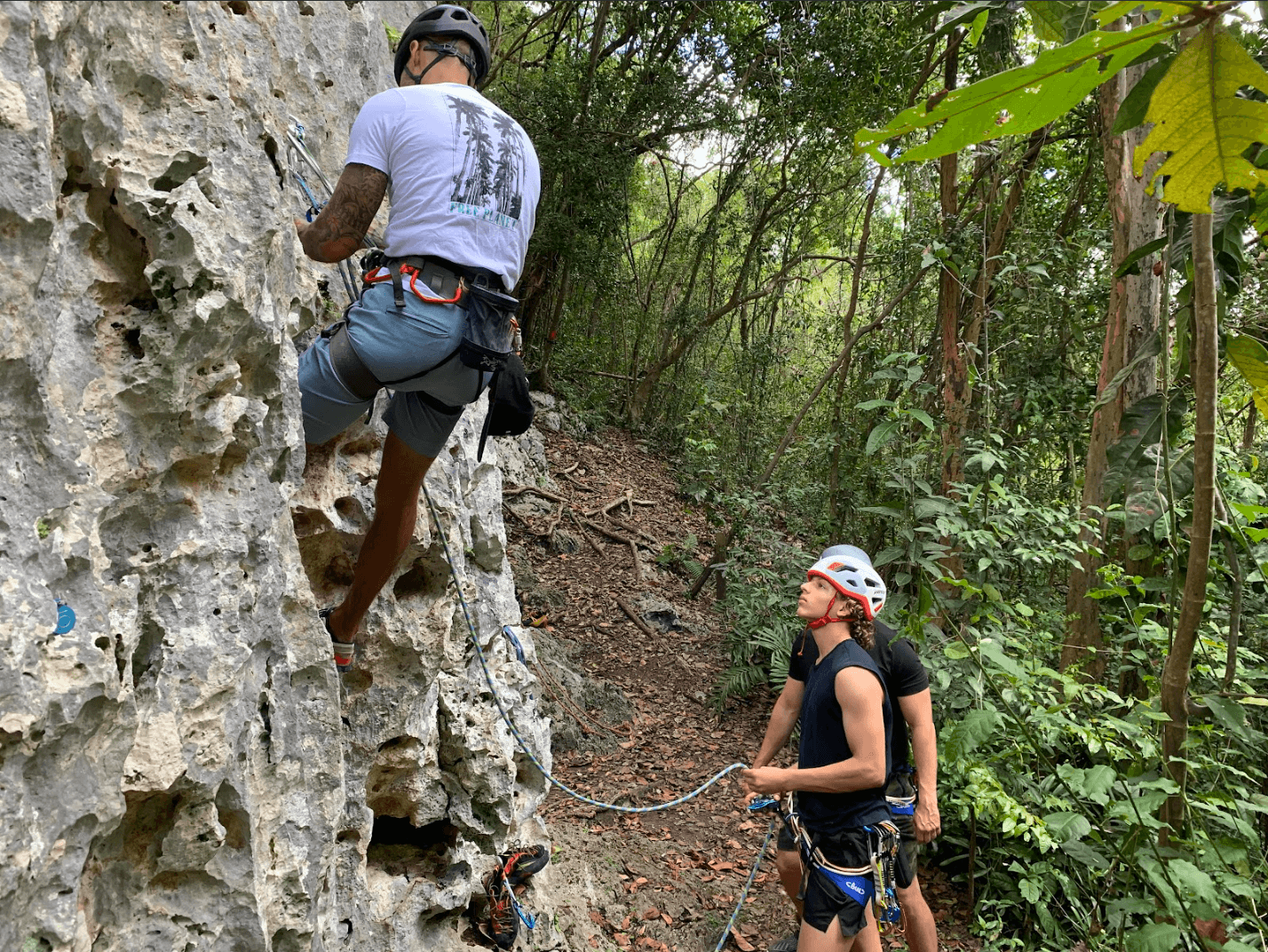 Rock Climbing Course at Roca Norte Outdoor Gym, Puerto Rico