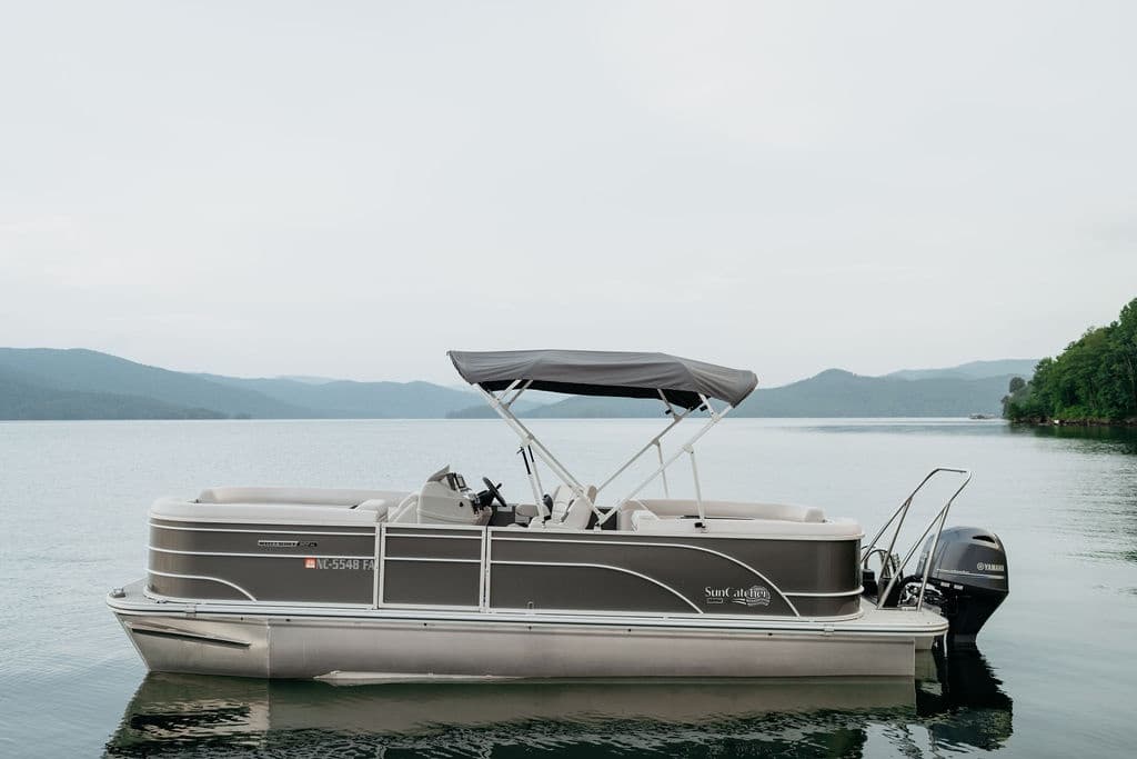 Water Activities: Tritoon Rentals on Lake Keowee from Endless Adventures