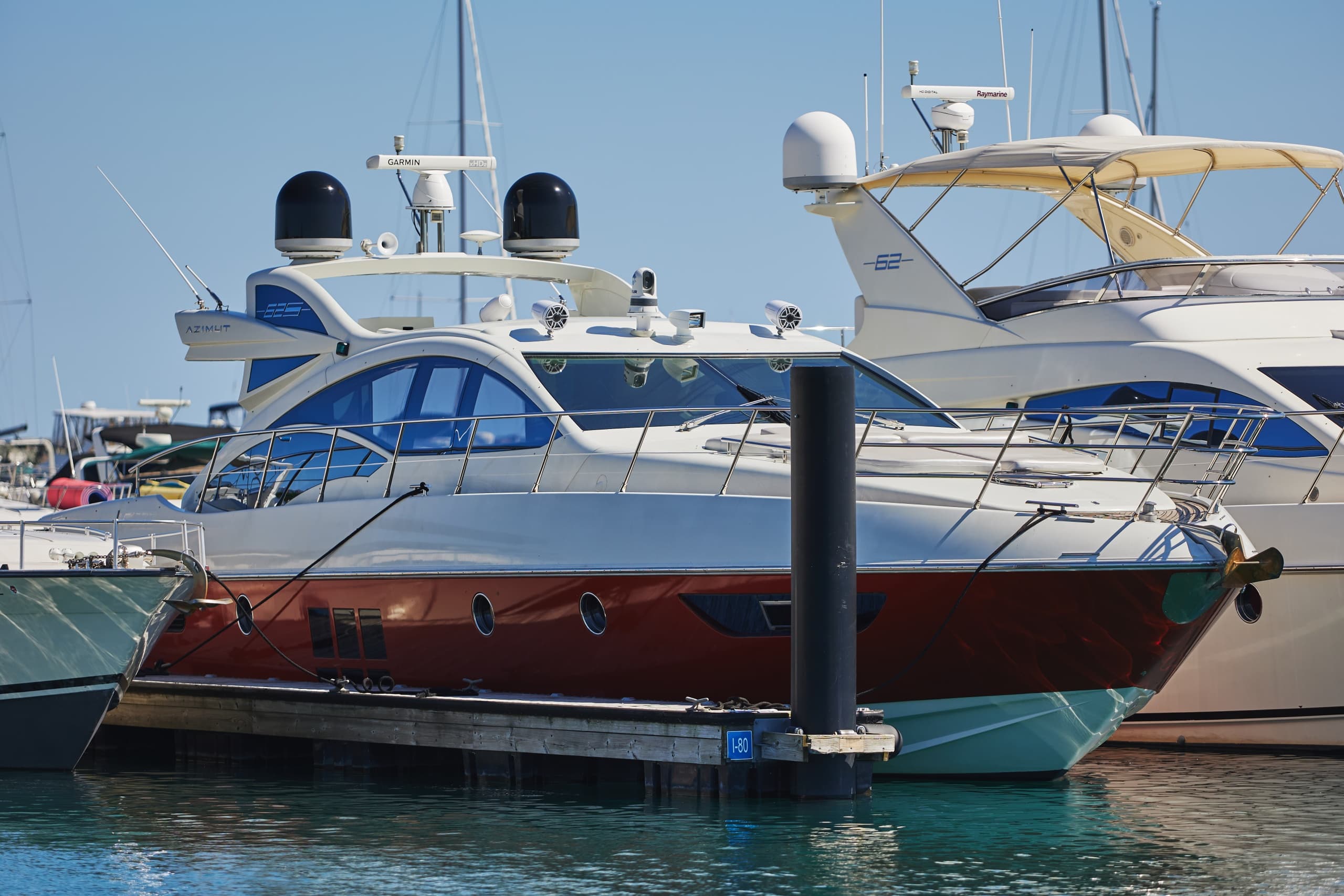 Meridian Private Yachts fleet